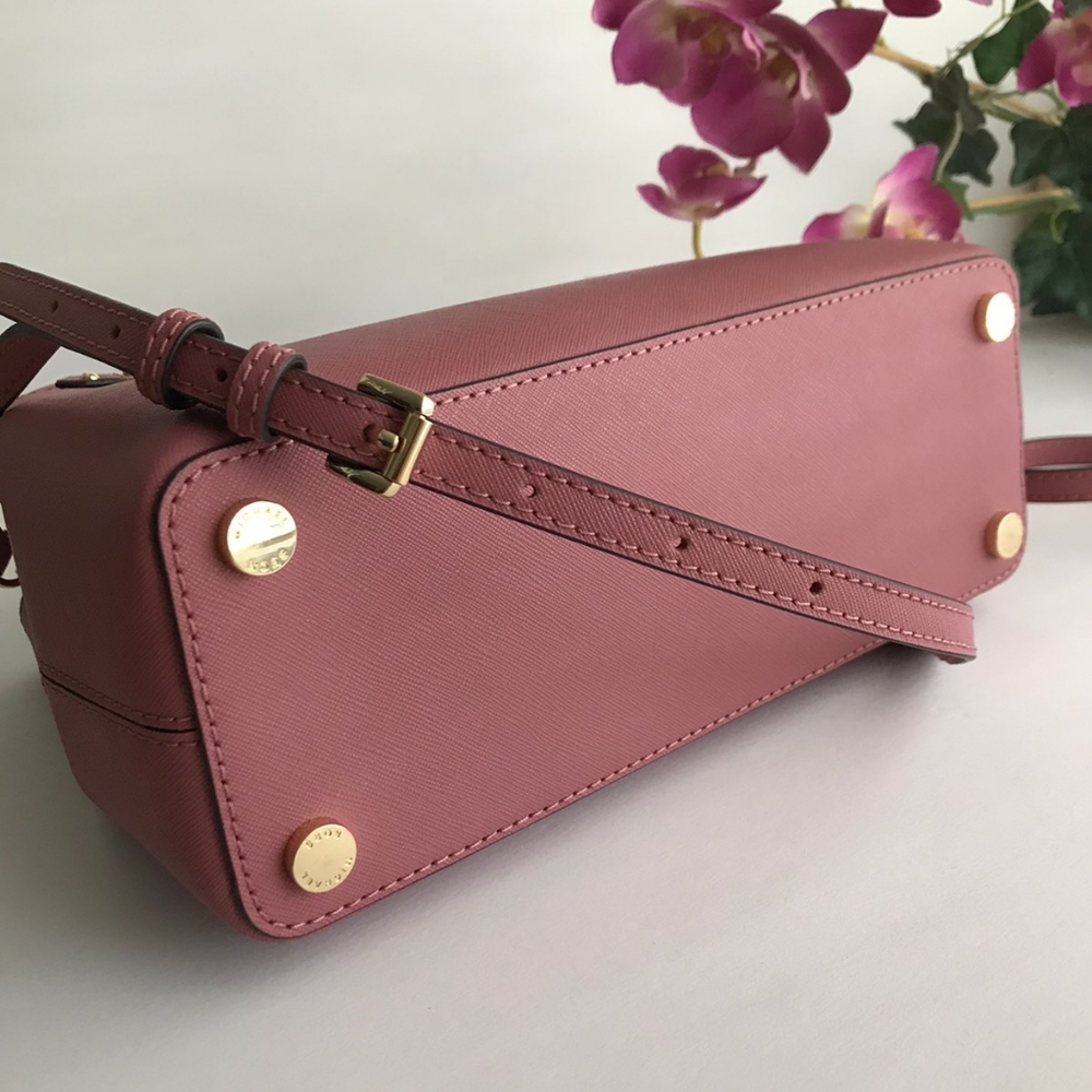 NWOT MICHAEL KORS HAILEE MEDIUM SATCHEL CROSSBODY - Picture 7 of 11